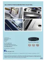 Preview for 40 page of Rangemaster Excel 110 G5 Induction User'S Manual & Installation Instructions