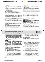 Preview for 50 page of Rapid RX1000 Instructions Manual