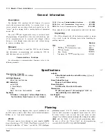 Preview for 2 page of rauland 2524 ChronoCom Installation Manual