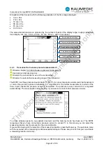 Preview for 41 page of RAUMEDIC MPR1 Instructions Manual