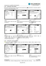 Preview for 60 page of RAUMEDIC MPR1 Instructions Manual