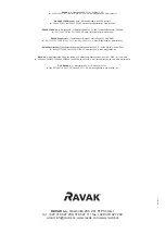 Preview for 16 page of RAVAK VANDA Manual