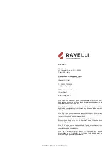 Preview for 12 page of Ravelli Francesca 2015 Brochure