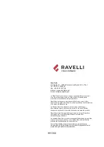 Preview for 16 page of Ravelli OLIVIA STEEL Brochure For Model