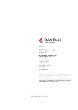 Preview for 12 page of Ravelli RV80 Manual