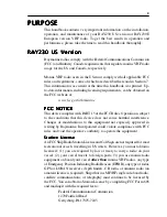 Preview for 3 page of Raymarine RAY230E Owner'S Handbook Manual