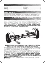 Preview for 3 page of Razor HOVERTRAX PRIZMA Owner'S Manual