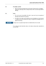 Preview for 35 page of SAB F450 Operation Manual