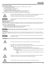 Preview for 47 page of SAER Elettropompe IR Use And Maintenance Manual