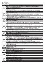 Preview for 2 page of SAER Elettropompe NCB Use And Maintenance Manual