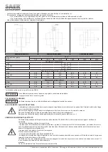 Preview for 14 page of SAER Elettropompe NCB Use And Maintenance Manual