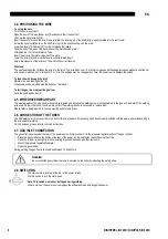 Preview for 8 page of Saf-Fro DIGISTEEL III 320C Safety Instructions For Operation And Maintenance