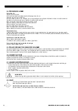 Preview for 124 page of Saf-Fro DIGISTEEL III 320C Safety Instructions For Operation And Maintenance