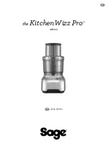 Preview for 28 page of Sage Kitchen Wizz Pro BFP800 Quick Manual