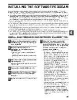 Preview for 41 page of Sagem MF9300 Scanner Manual