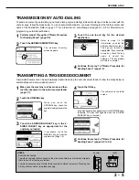 Preview for 22 page of Sagem MF9500 Facsimile Operation Manual