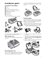 Preview for 3 page of Sagem PHONEFAX 45DS User Manual