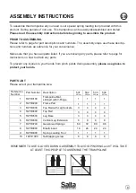 Preview for 11 page of Salta 532 Assembly Instructions Manual