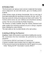 Preview for 3 page of Salus 091FLRF User Manual