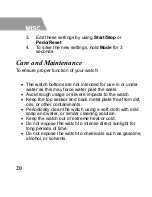 Preview for 22 page of Salutron Smart Health User Manual