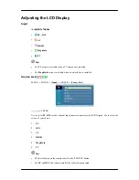 Preview for 147 page of Samsung 400MX - SyncMaster - 40" LCD Flat Panel... User Manual