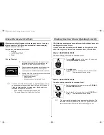 Preview for 8 page of Samsung CE2974N Owner'S Instructions Manual