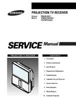 Preview for 1 page of Samsung HCN5527WX/XAA Service Manual