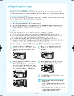 Preview for 14 page of Samsung HLR4677W - 46" Rear Projection TV Quick Setup Manual