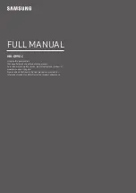 Samsung HW-Q990C Full Manual preview