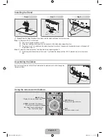 Preview for 3 page of Samsung LE40B620R3W Quick Setup Manual