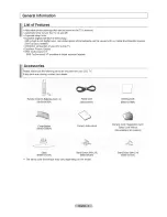 Preview for 4 page of Samsung LN32A300U User Manual