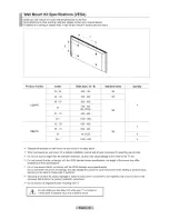 Preview for 58 page of Samsung LN32A300U User Manual