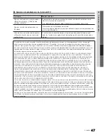 Preview for 47 page of Samsung LN40C560J2F Manual Del Usuario