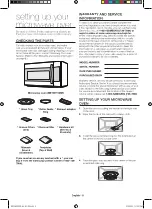 Preview for 8 page of Samsung ME17R7011ES/AC User Manual