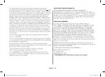 Preview for 34 page of Samsung MG11H2020CT/AA Owner'S Instructions & Cooking Manual