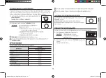 Preview for 35 page of Samsung MS28F301E Series Owner'S Instructions & Cooking Manual