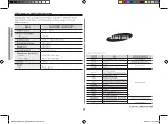 Preview for 100 page of Samsung MS28F301E Series Owner'S Instructions & Cooking Manual