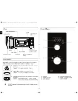 Preview for 2 page of Samsung MW82N-B  (XP) Owner'S Instructions Manual