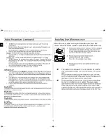 Preview for 4 page of Samsung MW82N-B  (XP) Owner'S Instructions Manual