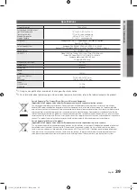 Preview for 39 page of Samsung PS50C530C1W User Manual