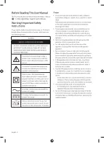 Preview for 2 page of Samsung QE32LS03BBUXXU User Manual