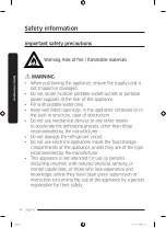 Preview for 6 page of Samsung RT29K503JB1 User Manual