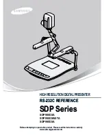 Preview for 1 page of Samsung SDP-950STA Reference Manual