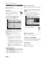 Preview for 16 page of Samsung Series 9 9000 UN55C9000 User Manual