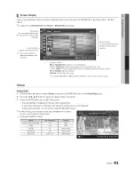 Preview for 41 page of Samsung Series 9 9000 UN55C9000 User Manual