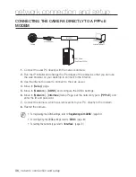 Preview for 36 page of Samsung SNV-5084 User Manual