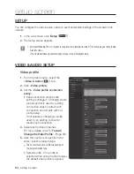 Preview for 64 page of Samsung SNV-5084 User Manual