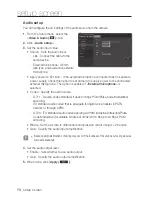 Preview for 70 page of Samsung SNV-5084 User Manual