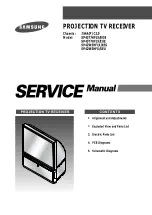 Samsung SP43T7HF1X/BOB Service Manual preview