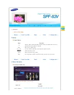 Preview for 16 page of Samsung SPF-83V Manual Del Usuario